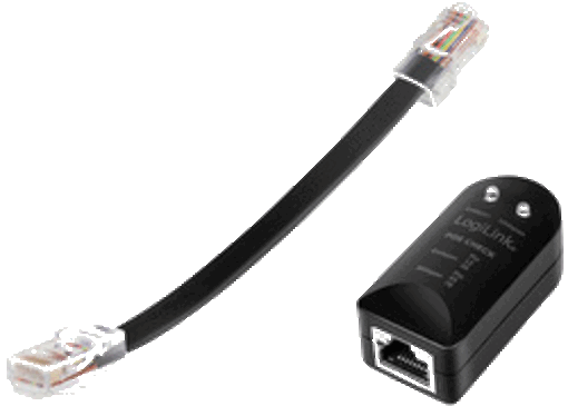 foto van LOGILINK PoE status tester