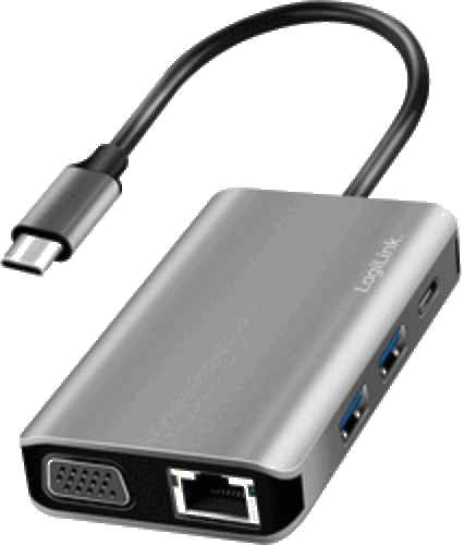 foto van LOGILINK UA0410 docking station