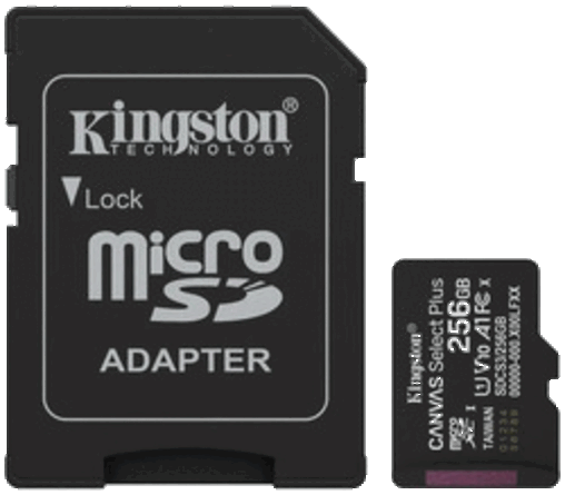 foto van KINGSTON 256GB SDHC