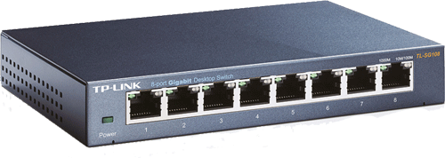 foto van TP-LINK TL-SG108 8P