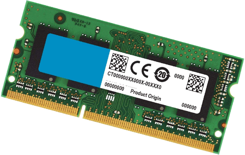 foto van SO-Dimm 1GB DDR2