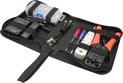 foto van Netwerk Tool-Kit incl. Tas - 6 delig