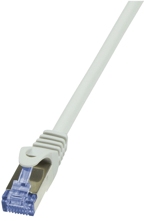 foto van LOGILINK Cat6A 0.50m grijs