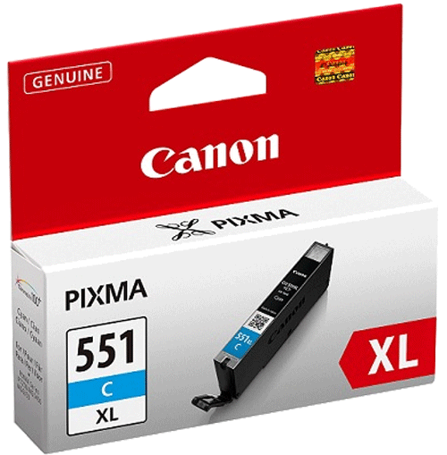 foto van CANON CLI551XLC origineel
