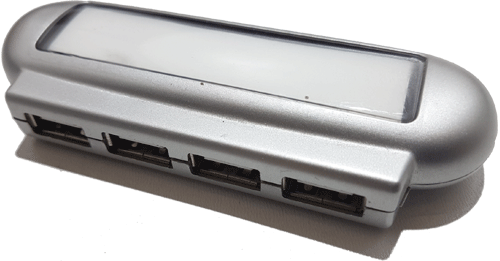foto van 4 Poorten - USB 2.0 HUB