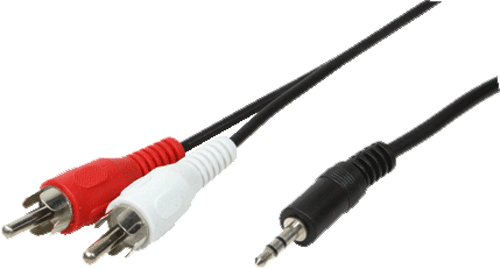 foto van Audiokabel - 3.5mm > 2xCinch - 5m