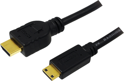 foto van HDMI-HDMI mini kabel - 2m